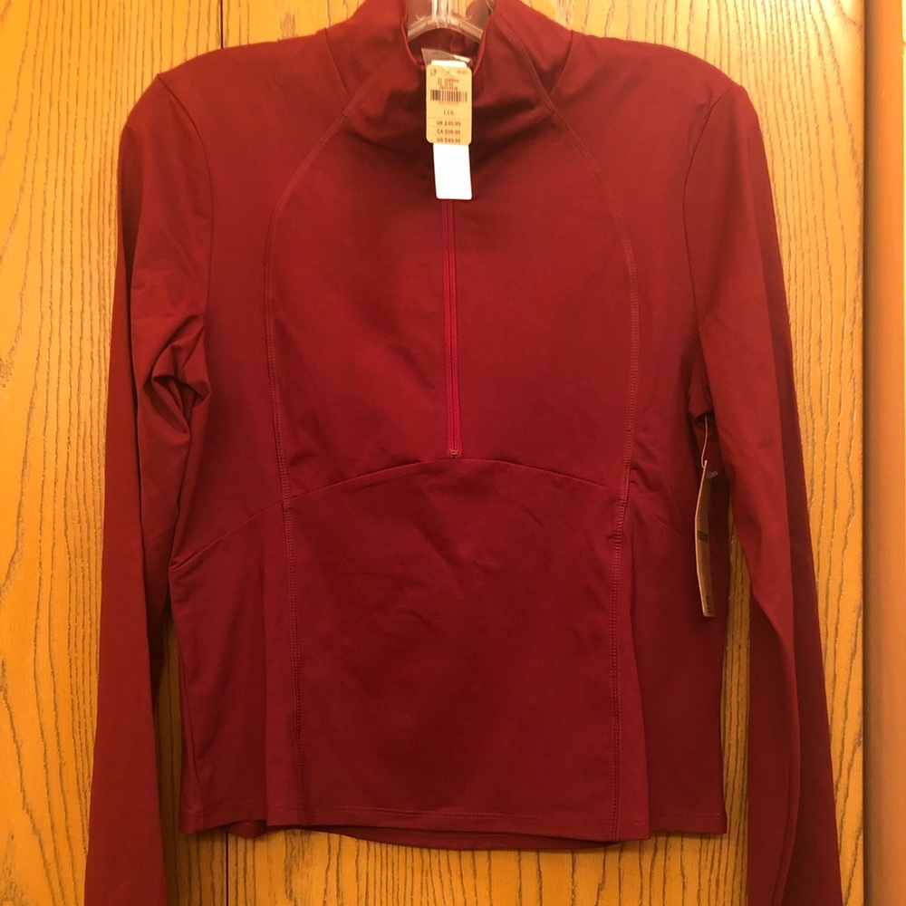 PINK Active half zip athletic jacket